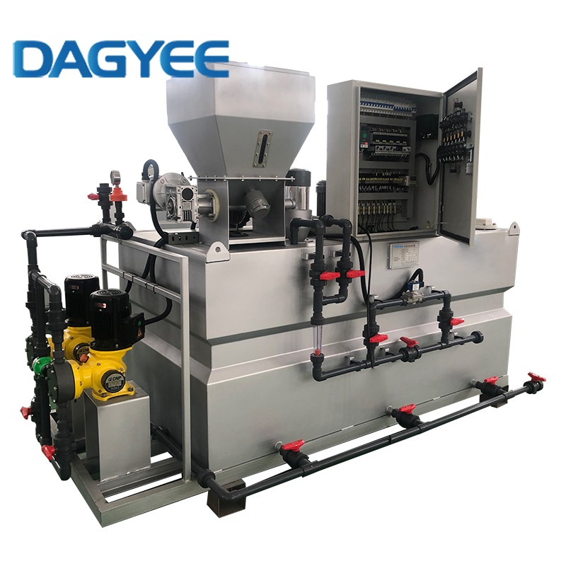 Wastewater Treatment Plant 1500L/Hour Chemical Dosing System Machine Automatic PAC PAM Dosing Device