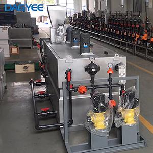 Three Tanks Automatic Polymer Polyelectrolyte Dissolving Preparation Equipment Water Dosing Device Three Tanks Automatic Polymer Polyelectrolyte Dissolving Preparation Equipment Water Dosing Device
