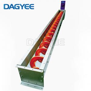 Conveying Technology Waste Water Treatment Shaftless Screw Spiral Conveyors 