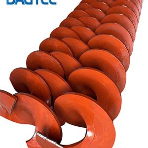 Engineered Shaftless Screw Conveyors Parts Flight Auger Heavy Gauge Helicoid Manufacturing Environmental Wastewater Heavy Duty Engineered Shaftless Screw Conveyors Parts Flight Auger Heavy Gauge Helicoid Manufacturing Environmental Wastewater Heavy Duty