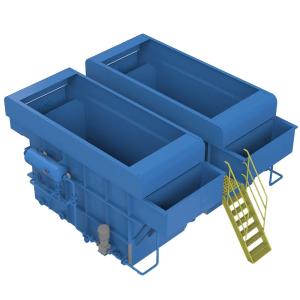 Dissolved Air Flotation (DAF) System for Food & Beverage Industry – High-Efficiency FOG and TSS Removal from Process Wastewater