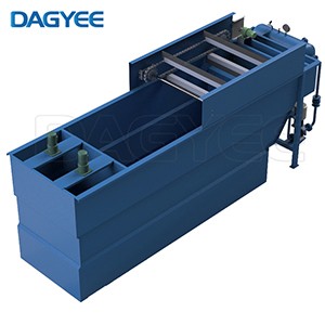 Horizontal Clarifier Daf Water Systems Dissolved Air Flotation Wastewater Treatment