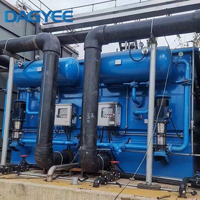 Horizontal Clarifier Daf Water Systems Dissolved Air Flotation Wastewater Treatment