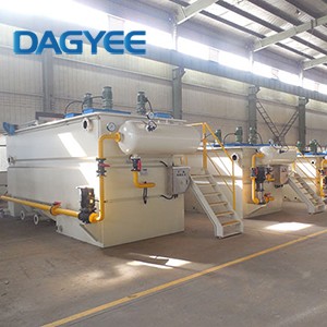 Dissolved Air Flotation Oily Dairy Domestic Package Printing Textile Wastewater Treatment