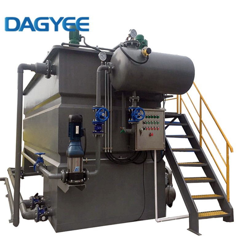 Oil Water Separation Coagulant Tank Clarifying Circular Daf System Dissolved Air Flotation
