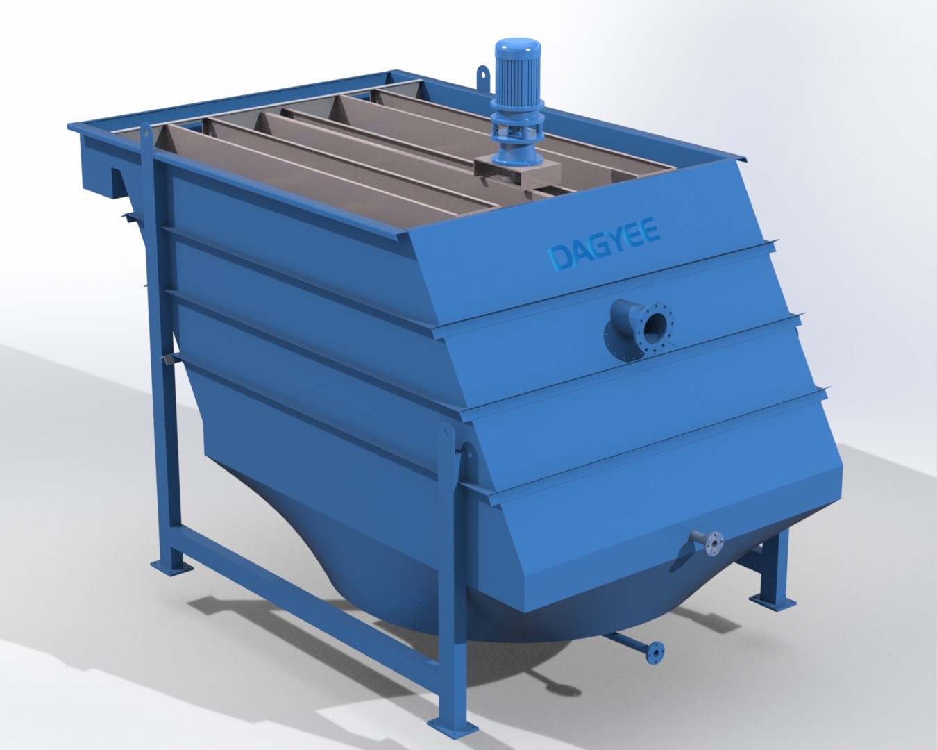 Lamella Settler Sepatator Filter Decantador Inclined Plate Clarifier Design Sedimentation Tank