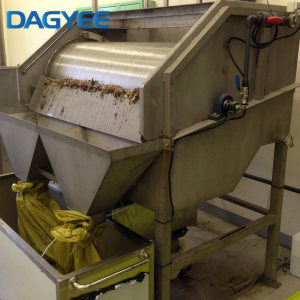 Externally Fed Drum Wastewater Screening Industrial WWTP