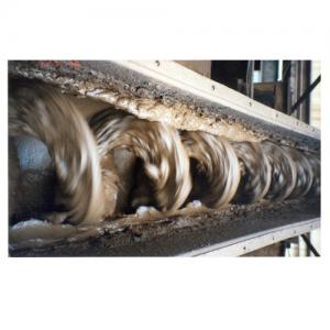 Monolithic Shaftless Conveyor For Wastewater Treatment Monolithic Shaftless Conveyor For Wastewater Treatment