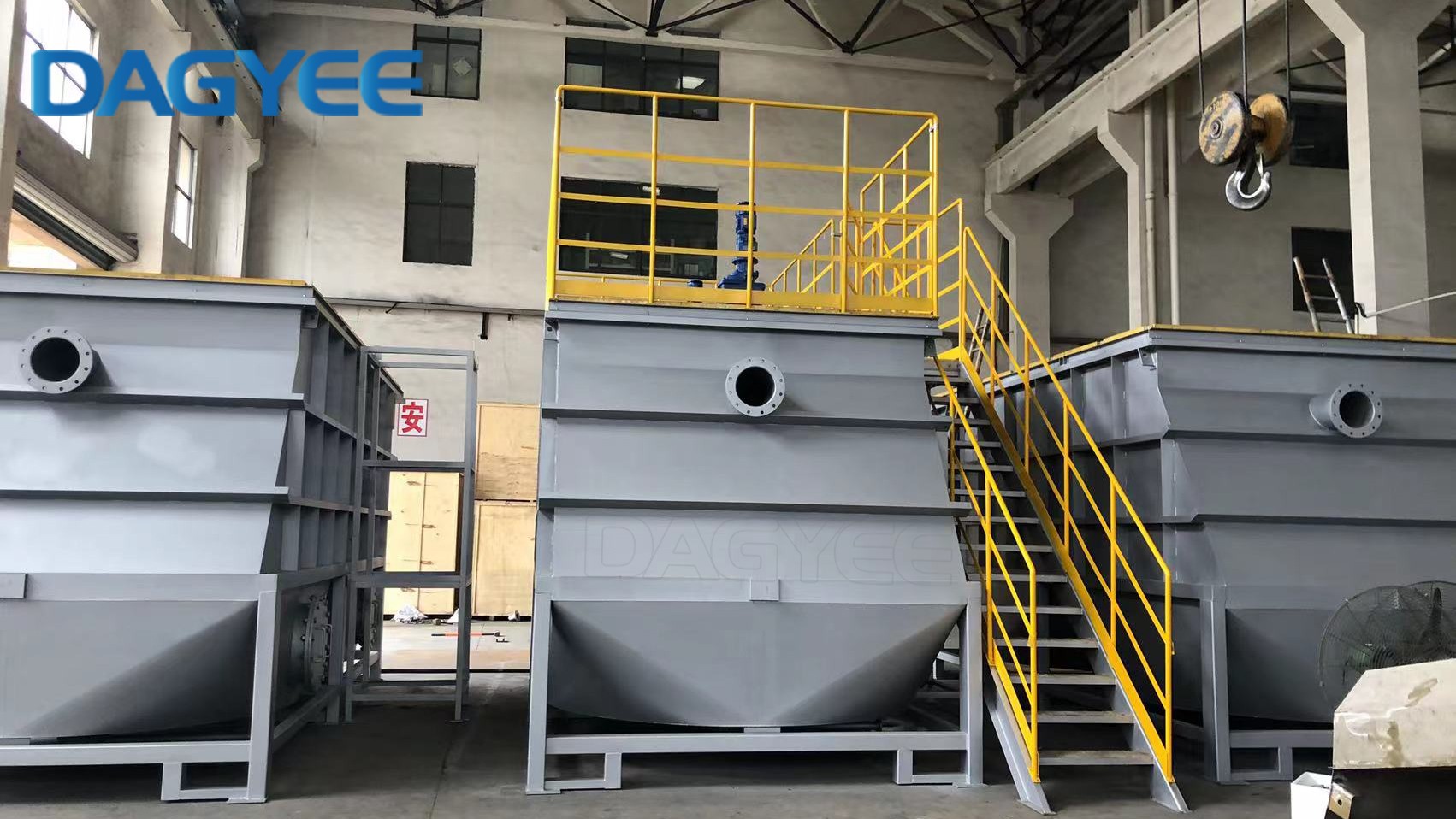 Waste Water Clarifier Solid-Liquid Separator Inclined Plate Lamella Conical Clarifier Settling Tank