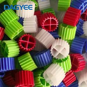 Hdpe Plastic Biofilm Filter Media Random Bio Ceramic Balls Mbbr Suspension Moving Bed Biological Reactor