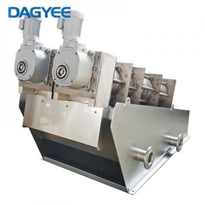 Multi Disc Screw Press Sludge Dewatering Mechanical Dewatering  Multi Disc Screw Press Sludge Dewatering Mechanical Dewatering