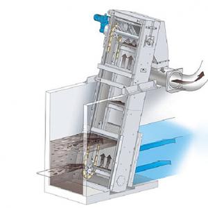 Mechanical Rake External Fed Drum Screen Wastewater Screening Mechanical Rake External Fed Drum Screen Wastewater Screening