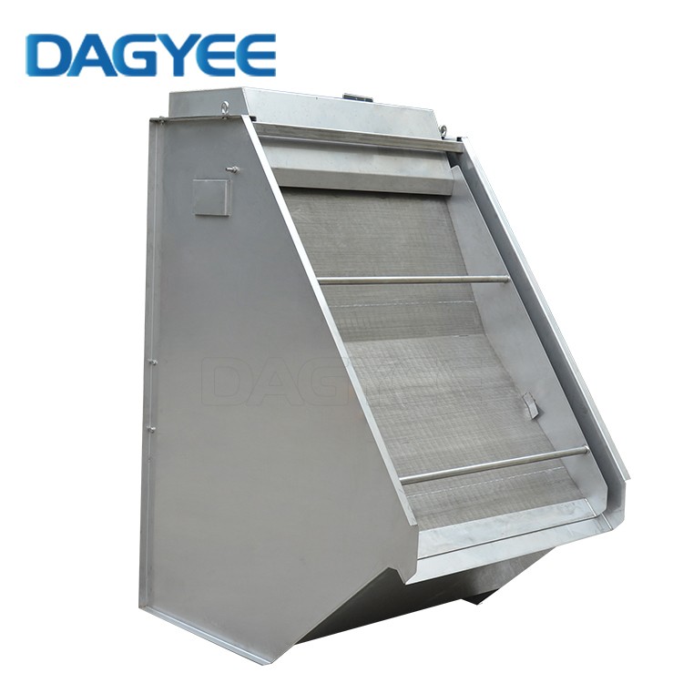 Wedge Wire Sieve Filters Solid Liquid Separation Bar Screen Poultry Wastewater 