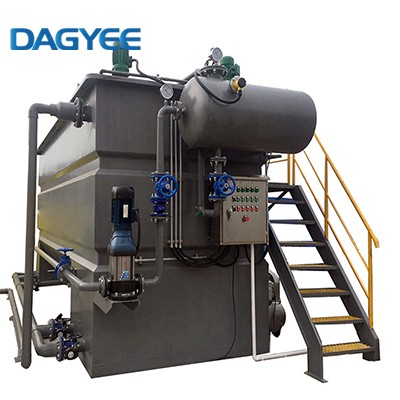 Stainless Steel Dissolved Air Flotation Remove Oil Waste Water Treatment