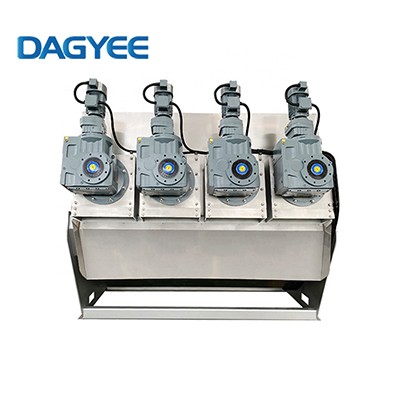 Sludge Dewatering Press With Thickener Liquid Solid Separator Sludge Dehydrator Press