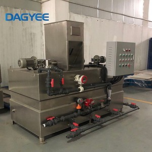 Pac Pam Dissolving 500lph Polymer Preparation Unit Water Dosing Device Flocculant Makeup System Polymer Dissolving Equipment