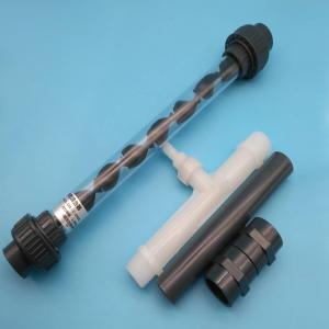 DAGYEE Corrosion Resistant Plastic Static Mixer for Acid Alkali and Chemical Dosing PVC PP Material Lightweight Low Cost