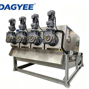 DAGYEE Multi-Disc Screw Press – Sludge Dewatering for Food Processing & Beverage Industry