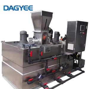 High Viscosity Large Capacity Polymer Dosing System Up To 10000L/H For Industrial Sludge Dewatering Polymer Preparation Unit