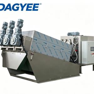 DAGYEE Multi-Disc Screw Press Sludge Dewatering System – Continuous, Low-Energy Dewatering for Municipal and Industrial Wastewater