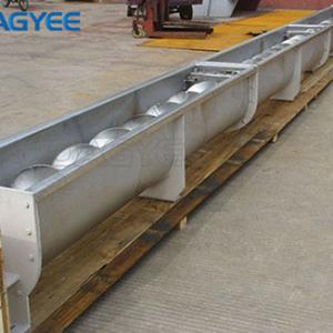 Multiple Live Bottom Feeders Shaftless Screw Conveyor Multiple Live Bottom Feeders Shaftless Screw Conveyor