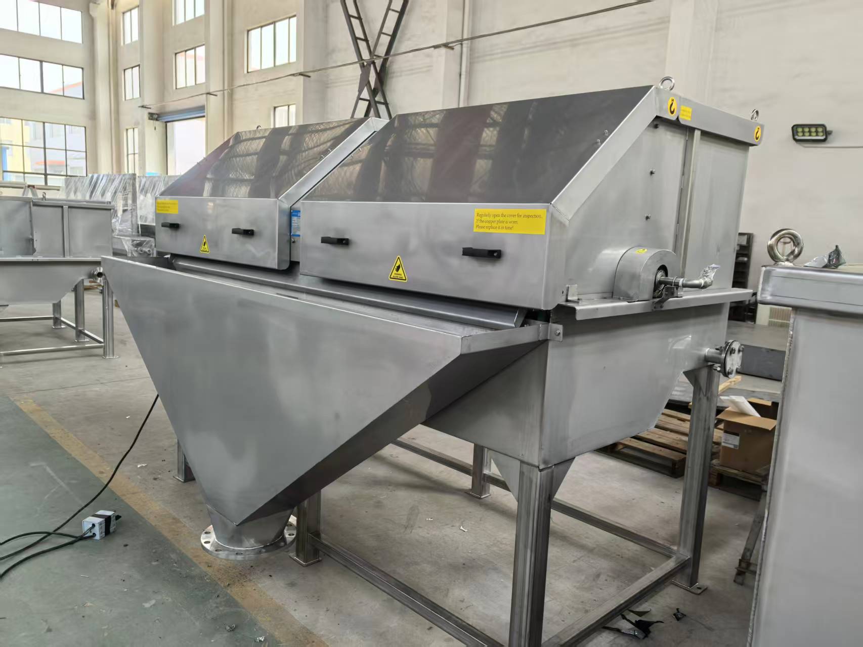 cómo funciona un tambor rotativo externo