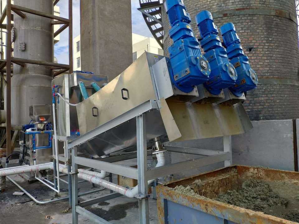 diferencia entre deshidratador de tornillo y filtro banda