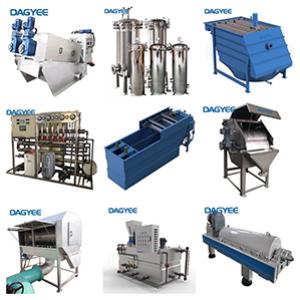 DAGYEE service tenet in the field of wastewater treatment machinery WWTP