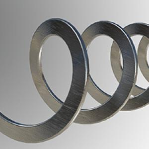 Transportador de tornillo sin eje de alta calidad Hoja helicoidal de pila de sinfín de vuelo continuo