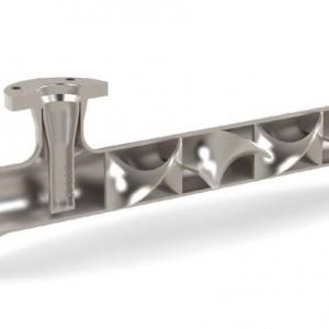 Mezclador estático de acero inoxidable roscado tri-clamp