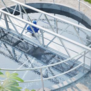 Colector de lodos de puente completo Espesante de aguas residuales Raspador