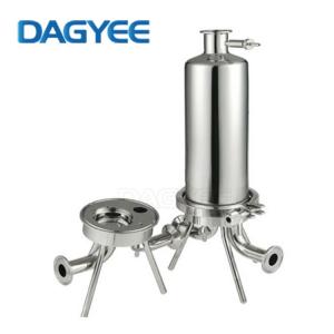 Carcasa de Filtro de Manga de Acero Inoxidable para Tratamiento de Agua Industrial