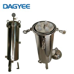 Carcasa de Filtro de Manga de Acero Inoxidable para Procesos Industriales Pesados