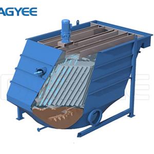 Clarificador de placas laminares de acero inoxidable, para tratamiento de agua salada y marina