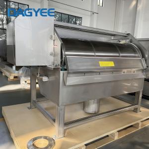 Criba de Tambor Rotativo Externa 110 m³/h en Acero Inoxidable para Industria Papelera