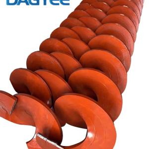 Helicoidal sin Eje para Digestores de Lodos - Transporte en Procesos de Digestión Anaerobia