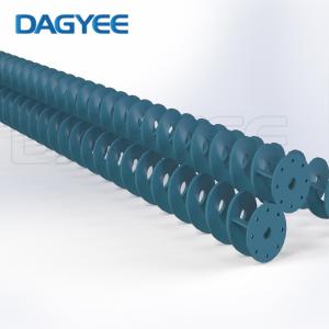 Tornillo sin Eje de Alta Resistencia para Lodos Abrasivos - Aplicaciones Mineras