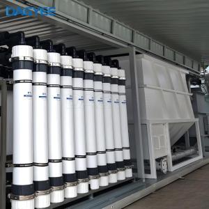 Sistema de Ultrafiltración Resistente a la Corrosión para Tratamiento de Agua Industrial y Residencial UF System