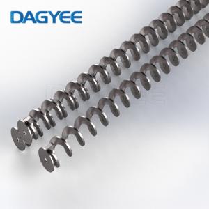 Vuelta Helicoidal sin Eje para Agua de Proceso - Transportador en Acero Inoxidable