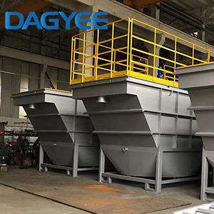 Lamellar Separator Scrapper Untuk Tangki Sedimentasi Cenderung Pelat Pemisah Penyelesaian Clarifier Daur Ulang